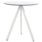Tischgestell Papatya Tower 201 metallic weiß