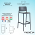 Barstuhl Papatya JOY-BS BAR - 75 Anthrazit