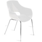 Papatya Opal Sessel weiß 