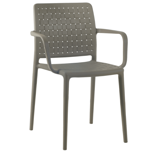 Papatya Fame-K Sessel grau-braun