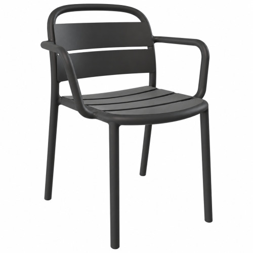 Sessel Papatya Balat-K Anthrazit 22
