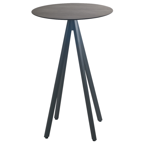 Tischgestell Papatya Tower BAR 204 Metall Anthrazit