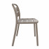 Stuhl Papatya Balat-S Taupe 61