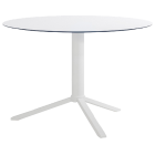 Tischgestell Papatya Time 310 Metall feststehend weiß Tischgestell Papatya Time 310 Metall feststehend weiß