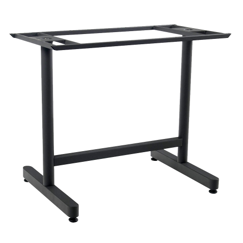 Papatya Kross Tischfuß II 60x80x73 cm schwarz