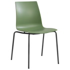 Stuhl Papatya X-Treme S Pro, grüne Reseda, schwarze Beine