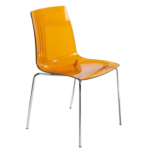 Papatya X-Treme S Stuhl transparent orange