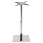 Papatya Modus Tischfuß 38x38x73 cm chrome