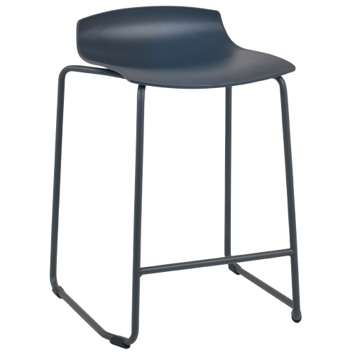 Barhocker Papatya X-Treme Sled Pro anthrazit, Beine anthrazit