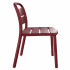 Stuhl Papatya Balat-S Granat 77