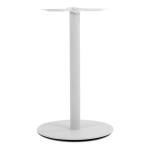 Papatya Lotus Round Tischfuß d60x73 cm weiß