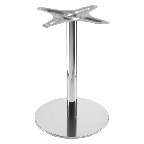 Papatya Punto Tischfuß d45x73 cm Edelstahl