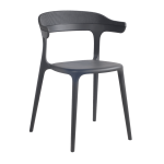 Papatya Luna Sessel-Stripe anthrazit Stuhlsitz, Oberteil anthrazit Papatya Luna Sessel-Stripe anthrazit Stuhlsitz, Oberteil anthrazit