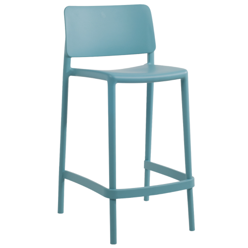Barstuhl Papatya JOY-BS BAR - 65 aquablau