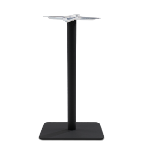 Papatya Lotus Square Tischfuß 45x45x73 cm schwarz