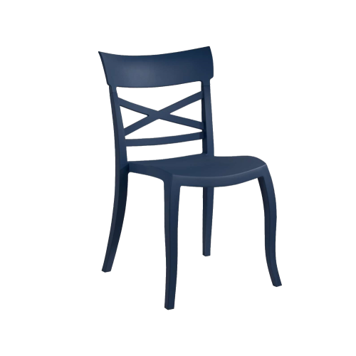 Papatya XSera-S Stuhl dunkelblau