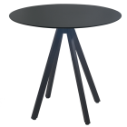 Tischgestell Papatya Tower 203 Metall Anthrazit