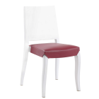 Stuhlkissen Klasse-X , Klasse-XC (Preis ist pro Kissen) Valencia Gewebe tomatrot 107-2112