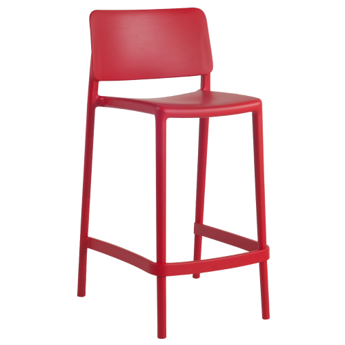 Barstuhl Papatya JOY-BS BAR - 65 rot