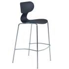 Barhocker Papatya Yugo-S Bar schwarzer Sitz
