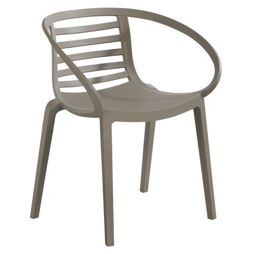 Papatya Mambo Sessel grau-braun