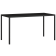 Tisch Papatya Slim 79x119x75 schwarz, HPL Tischplatte schwarz