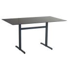 Tischgestell Papatya Slim X 355 Metall Anthrazit