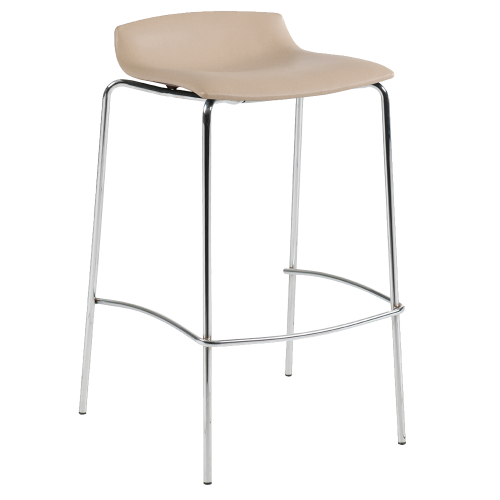Barhocker Papatya X-Treme BSSD Platte beige Kunstleder