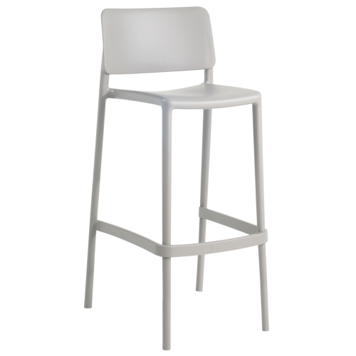 Barstuhl Papatya JOY-BS BAR - 75 warmes Grau