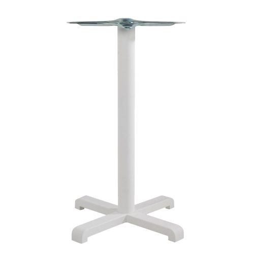Papatya Plus Tischfuß 63x63x73 cm Matt-weiß