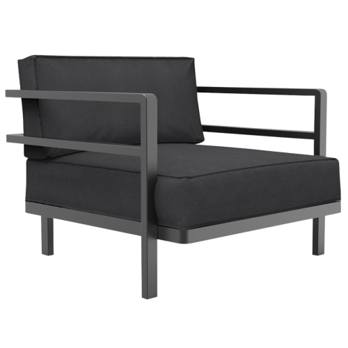 Sofa Papatya Loca LS 01 anthrazit, Stoff anthrazit