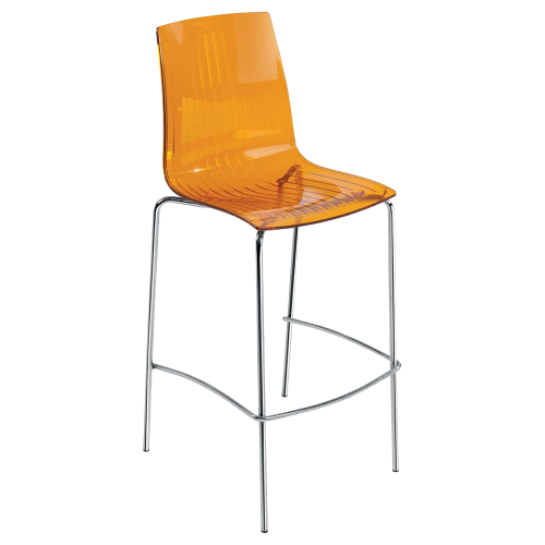 Papatya X-Treme BSL Barhocker transparent orange