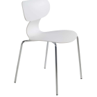 Papatya Yugo-S Stuhl weiß 