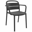 Sessel Papatya Balat-K Anthrazit 22