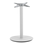 Papatya Lotus Round Tischfuß d45x73 cm weiß