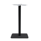 Papatya Lotus Square Tischfuß 45x45x73 cm schwarz