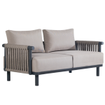 Sofa Papatya Breeze Sofa LS02 anthrazit, graubraune Kordel, graubrauner Stoff Sofa Papatya Breeze Sofa LS02 anthrazit, graubraune Kordel, graubrauner Stoff
