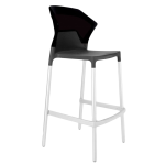 Papatya Ego-S Barhocker anthrazitgrau Stuhlsitz, Oberteil Schwarz Papatya Ego-S Barhocker anthrazitgrau Stuhlsitz, Oberteil Schwarz