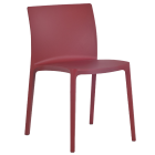 Stuhl Papatya EVO-S aus rotem Backstein