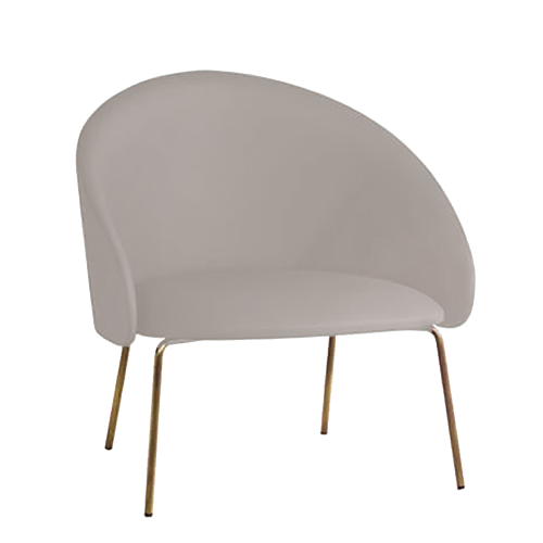 Sessel Papatya Glera Lounge Bein brass113 Stoff Era CSE01