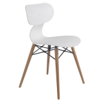 Stuhl Papatya Yugo-S Wox weiß , Sesselbeine lackiertes Buchenholz Stuhl Papatya Yugo-S Wox weiß , Sesselbeine lackiertes Buchenholz