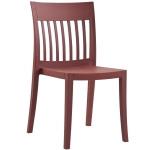 Papatya Eden-S Stuhl Matt-Dunkelrot Papatya Eden-S Stuhl Matt-Dunkelrot