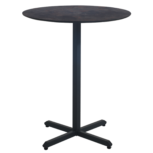 Tischgestell Papatya Slim X BAR 354 metallic-schwarz