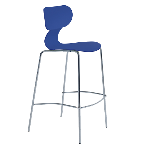 Barhocker Papatya Yugo-S Bar blauer Sitz