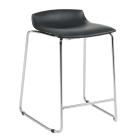 Papatya X-Treme Sled Barhocker Schwarz 