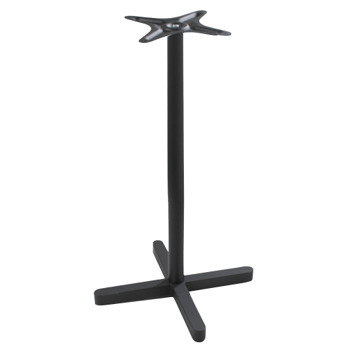 Papatya Kross Tischfuß bar 63x63x110 cm anthrazitgrau