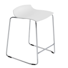 Papatya X-Treme Sled Barhocker weiß 