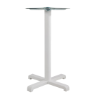 Papatya Plus Tischfuß 63x63x73 cm Matt-weiß