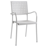 Papatya Karea Sessel weiß, Aluminiumbasis Papatya Karea Sessel weiß, Aluminiumbasis