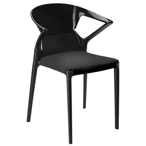 Stuhlkissen Ego-K, Ego-S, Ego-Rock (Preis ist pro Kissen) Valencia Gewebe graphit 107-4003